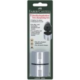  ŠILJILO PVC S PVC KUTIJOM 3RUPE GRIP 2001 TRIO FABER CASTELL 183897 SREBRNO BLISTER | shoptok.hr