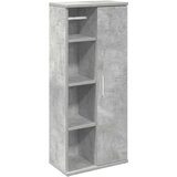  Kupaonski ormarić s držačem za role boja betona 39x22x90 cm | shoptok.hr