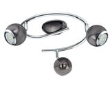 Eglo bimeda reflektor/3, led, gu10, 3x3w, 3x240lm, nikl crni/krom cijene