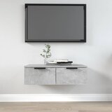  Zidni ormarić boja betona 68 x 30 x 20 cm od konstruiranog drva | shoptok.hr