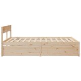 Okvir za krevet s ladicama 140x200 cm od borovine | shoptok.hr