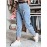 DStreet Spodnie damskie chinosy CHINOSKA niebieskie | Shoptok.si