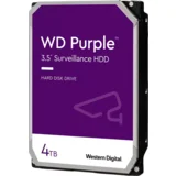 HDD Video Surveillance WD Purple 4TB CMR, 3.5”, 256MB, SATA 6Gbps, TBW: 180