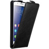 Cadorabo Ohišje, združljivo z Honor 6 PLUS v nočna črna - Zaščitni ovitek v obliki flipa z magnetnim zapiranjem, (20564058) | Shoptok.si