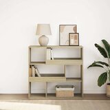 vidaXL Knjižna omara/pregrada črna 100x33x94,5 cm | Shoptok.si