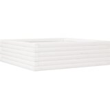 Furnova Vrtno cvetlično korito belo 80x80x23 cm trdna borovina, (21921112) | Shoptok.si
