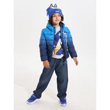 Sinsay Pamučna puffer jakna s kapuljačom i reflektirajućim detaljima Sonic the Hedgehog | shoptok.hr