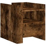Furnova Nočna omarica dimljeni hrast 45x50x50 cm inženirski les, (21926615) | Shoptok.si