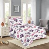 Cotton House Rožnata/vijolična enojna bombažna posteljnina 140x200 cm Nela – | Shoptok.si