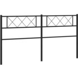 The Living Store Kovinsko posteljno vzglavje črno 200 cm - Vzglavje, (21448517) | Shoptok.si