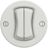  Reblig - Retro dupli prekidač za stepenište bez okvira br. 6+6, keramički beli | Eponuda.com