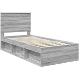  Konstrukcija postelje z vzglavjem Siva Sonoma 90 x 200 cm, (5000103700) | Shoptok.si