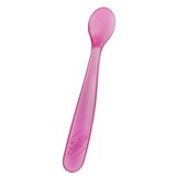 Chicco Soft Silicone žlička 6m+ Pink 2 kos | Shoptok.si