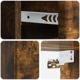  Stenski nočni omarici Dimljen hrast 34,5 x 33 x 20 cm, (5000209934) | Shoptok.si