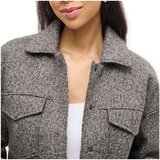 Vila Plašči Franca Jacket - Medium Grey Melange Siva | Shoptok.si