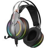 Rampage Slušalice sa mikrofonom gaming RM-K6 STARK PLUS, metalic gray, USB, 7.1 surround, Double RGB,... | Eponuda.ba