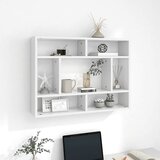  Zidna polica bijela 75 x 16 x 55 cm konstruirano drvo | Eponuda.ba
