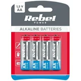 LR6 ALKALNE BATERIJE 4 KOM. BATERIJA AA ETUI ZA IGRAČE NA DALJINSKO UPRAVLJANJE, (21979925)