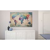  Slika - Rainbow-hued map 90x60 | shoptok.hr