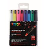 POSCA pc-3m posca marker uni set /0.7mm 8 kom osnovne boje ( H877 ) cene
