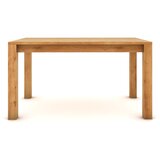  Hrastov stol 140 x 80 cm, prirodan, svilenkasto polumat | shoptok.hr