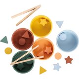 Small Foot Montessori igra razvrščanja s kleščami - 1 k. Cene