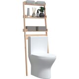  Stalak za kupaonicu 63,5 x 32 x 179 cm od masivne borovine | shoptok.hr