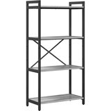 vidaXL Knjižna polica Siva sonoma 60 x 30 x 120 cm Konstruiran les, (5000200692) | Shoptok.si