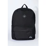 AC&Co / Altınyıldız Classics Black Logo Sports School-rucksack with Laptop Compartment