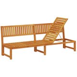  Ležaljka 3-u-1 Funkcija Čvrsto drvo akacije | shoptok.hr