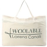 Lorena Canals Bela pralna ročno tkana volnena preproga 170x240 cm Enkang Ivory – | Shoptok.si