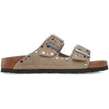 Birkenstock Natikače s potpeticom 'Arizona' taupe siva | shoptok.hr