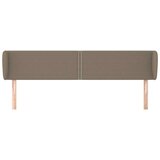 Vzglavje z ušesi taupe 183x23x78/88 cm blago, (20952330) | Shoptok.si