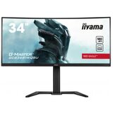 Iiyama monitor 34" g-master GCB3481WQSU-B1 va 3440x1440/180Hz/0.3ms/HDMI/DP/USB cene