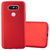 Cadorabo Case, združljiv z LG v kovinsko rdeči - zaščitni pokrov, narejen iz fleksibilnega silikona TPU, (20593713) | Shoptok.si