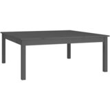 The Living Store Klubska mizica siva 100x100x40 cm trdna borovina - Klubska Mizica, (21421230) | Shoptok.si