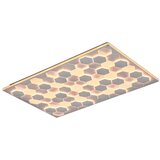 CINQUE bela led stropna svetilka z glasovnim upravljanjem s pomočjo mobilne aplikacije s kovinskim senčilom 70x115 cm cifavo – | Shoptok.si