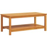  Bocni stol Prirodna nafta 110 x 55 x 45 cm Čvrsto drvo akacije | shoptok.hr