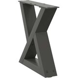  Noge za stolić 2 kom antracit 40x(30-31 3) cm čelik | shoptok.hr