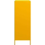 vidaXL Visoka omara gorčično rumena 39x35x103,5 cm jeklo | Shoptok.si