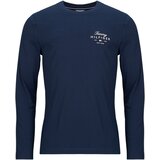 Tommy Hilfiger SCRIPT STACK LS REGULAR TEE Tamno plava Cijene