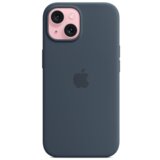 Apple original ovitek Silicon case za iPhone 15 - MagSafe - temno moder - MT0N3ZM/A | Shoptok.si