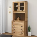  Visoka komoda VIGO 80 x 40 x 176 cm od masivne borovine | shoptok.hr