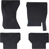  Auto tepih 4 pcs Crna Pogodno za Audi A4 B9 2015-2024 Guma | shoptok.hr