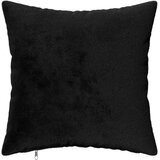  Presvlaka za jastuk 12 kom. HEERLEN Crna 45 x 45 cm Flanel Slike