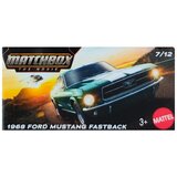 Mattel Matchbox: Kartonska škatla 1968 Ford Mustang Fastback zelen avtomobilček 1/64 - | Shoptok.si