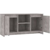 TV omarica betonsko siva 102x37,5x52,5 cm iverna plošča, (20730704) | Shoptok.si