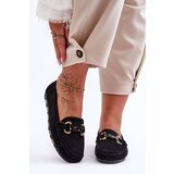 Kesi Leather women's moccasins with black Dionira decoration | shoptok.hr