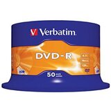 Verbatim DVD-R 16X 1/50 kom | ePonuda.com