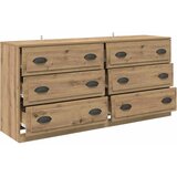  Komode 2 pcs Umjetnički hrast 70 x 35,5 x 67,5 cm | shoptok.hr